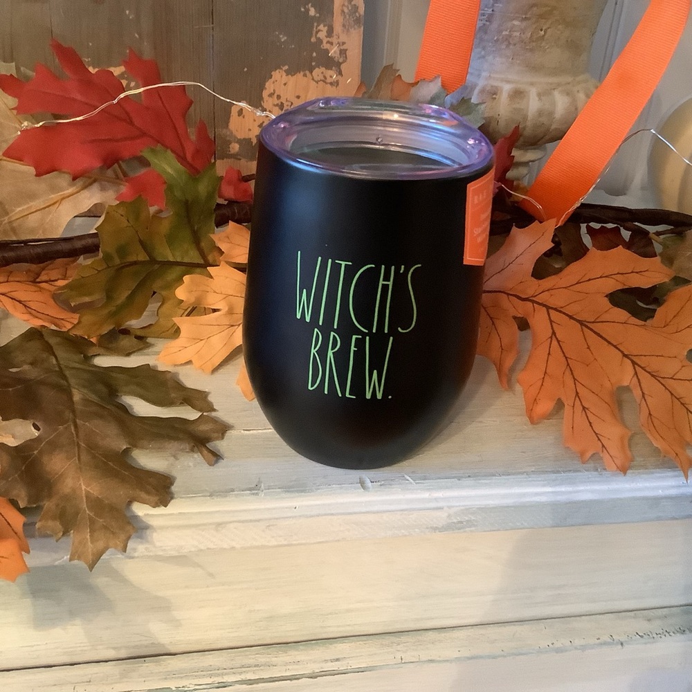 Rae Dunn WITCH’S BREW Insulated Stainless Steel Wine Glass